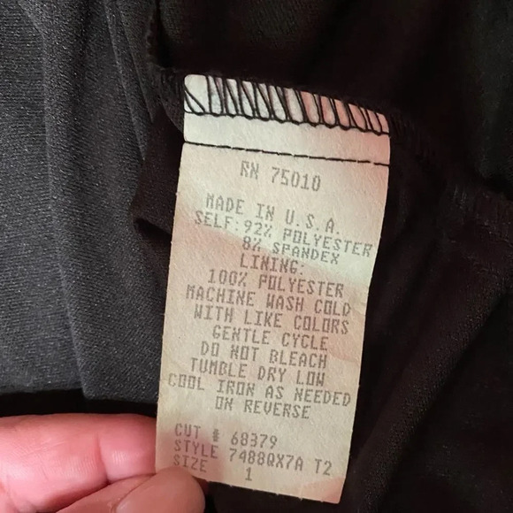 Jodi Kristopher Floor-Length Black Cutout Dress - Picture 9 of 10